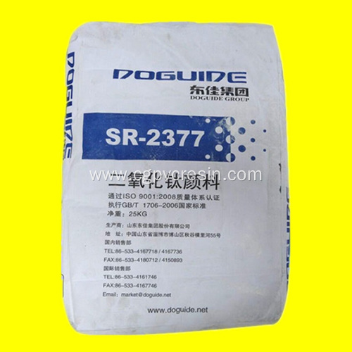 Titanium Dioxide Sr2377 Rutile Grade TiO2 Pigment